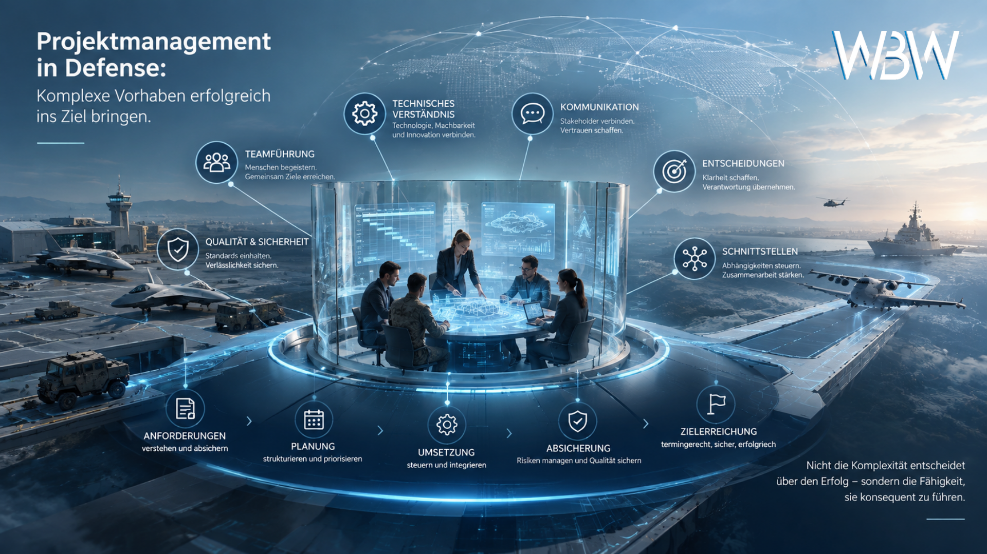 projektmanagement in defense